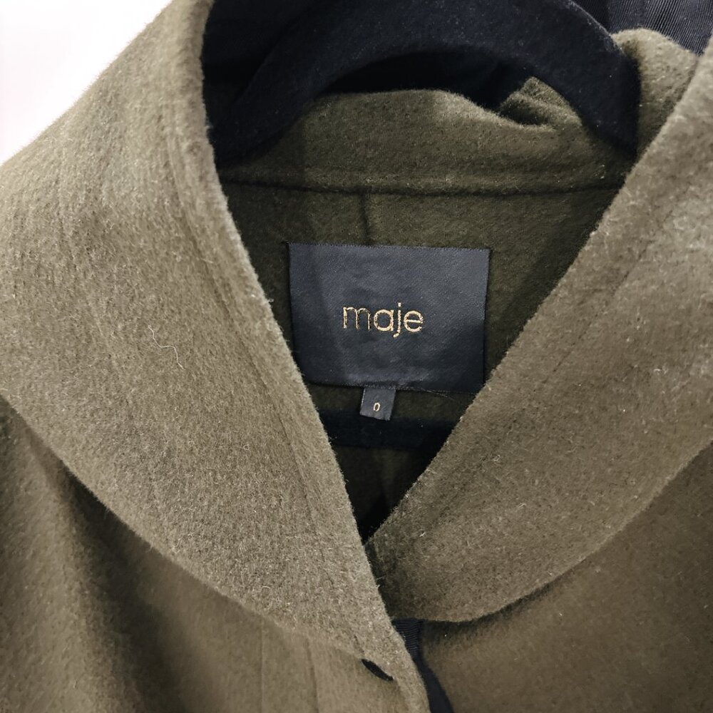98% NEW MAJE JACKET, SIZE XS-M, WOOL JACKET - Picture 13 of 13